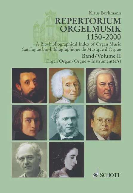 Cover: 9783795705015 | Repertorium Orgelmusik 1150-2000 Bd 2 | Klaus Beckmann | Buch | 220 S.