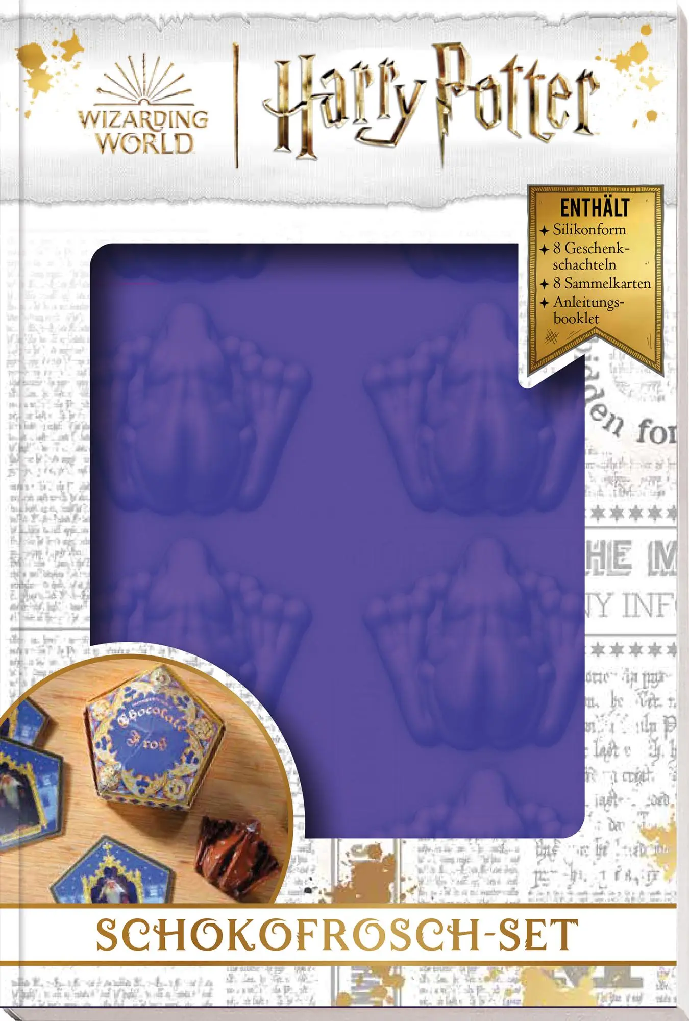 Cover: 9783833245015 | Harry Potter: Schokofrosch-Set | Panini | Taschenbuch | 12 S. | 2024