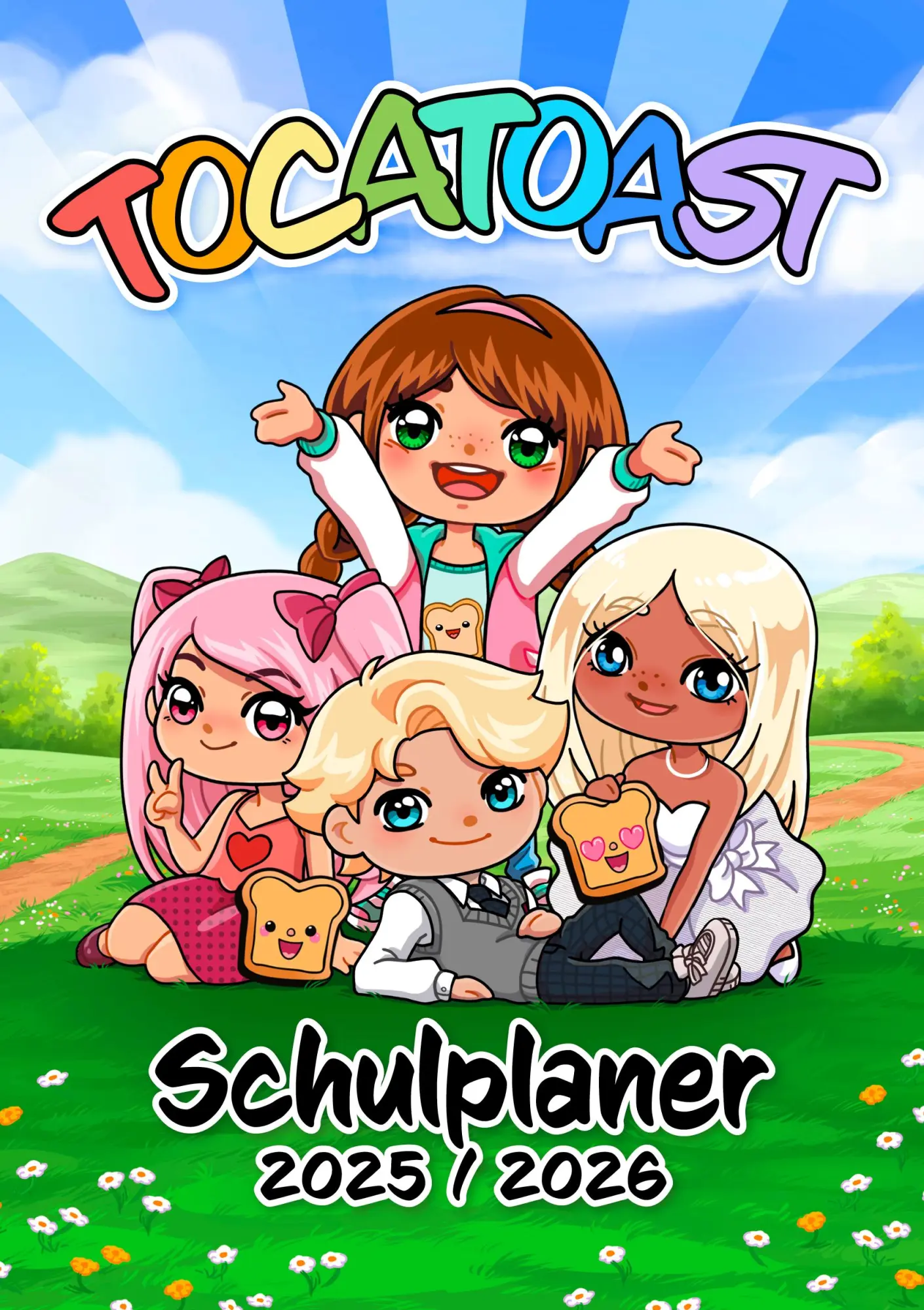 Bild: 9783960965015 | TocaToast Schulplaner 2025/2026 | von TocaToast | TocaToast | Kalender