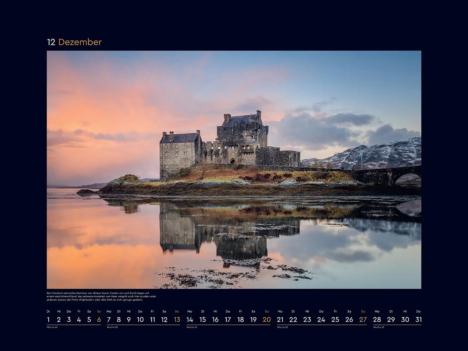 Bild: 9783965915015 | Schottland - KUNTH Wandkalender 2026 | Kalender | 14 S. | Deutsch
