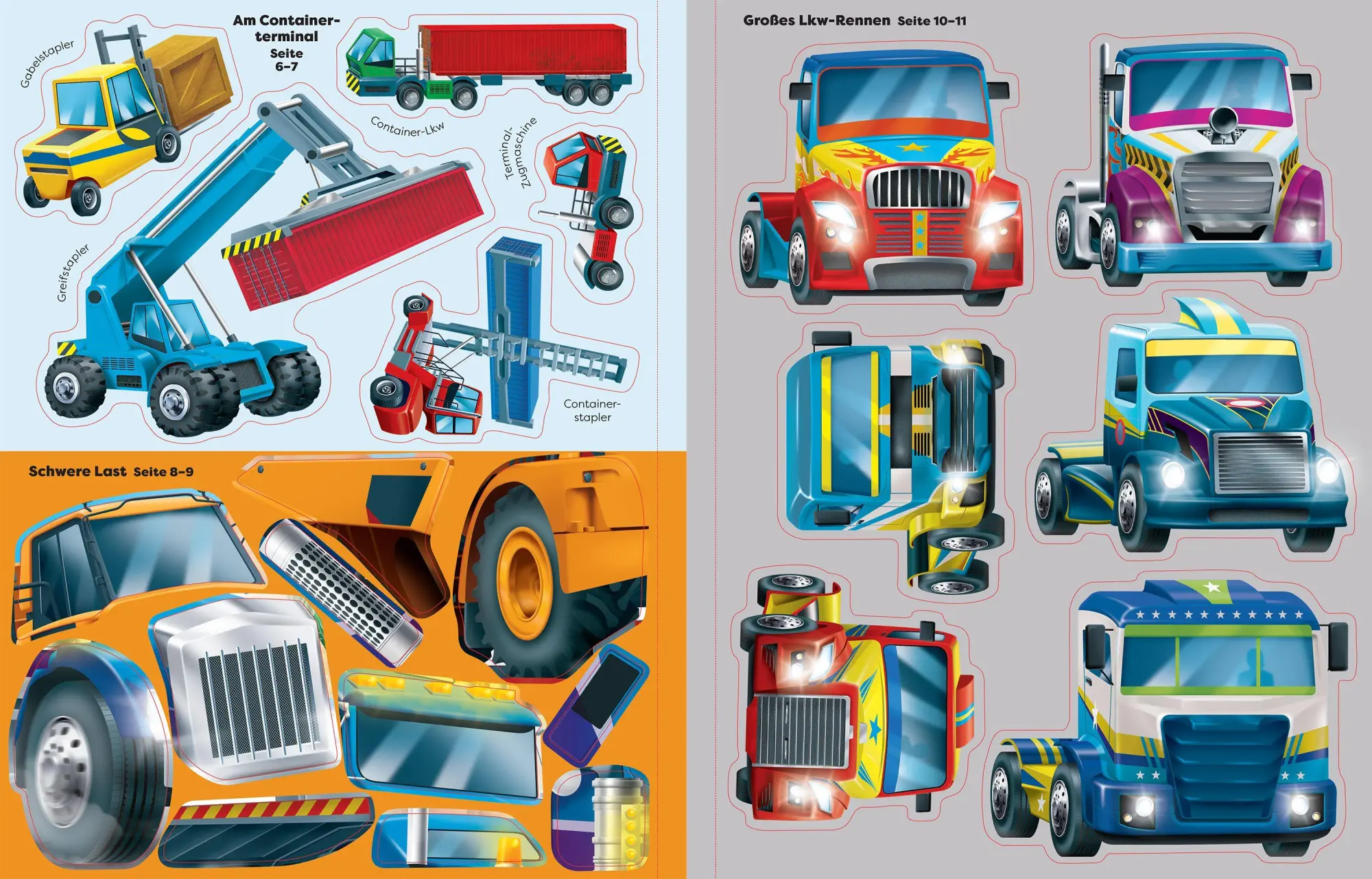 Bild: 9781035705115 | Meine Sticker-Trucks METALLIC | Simon Tudhope | Taschenbuch | 44 S.