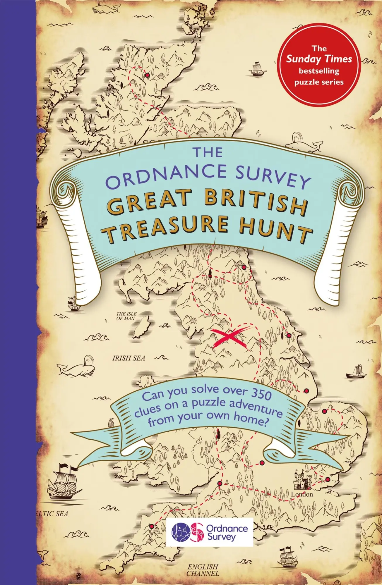 Cover: 9781409195115 | The Ordnance Survey Great British Treasure Hunt | Ordnance Survey