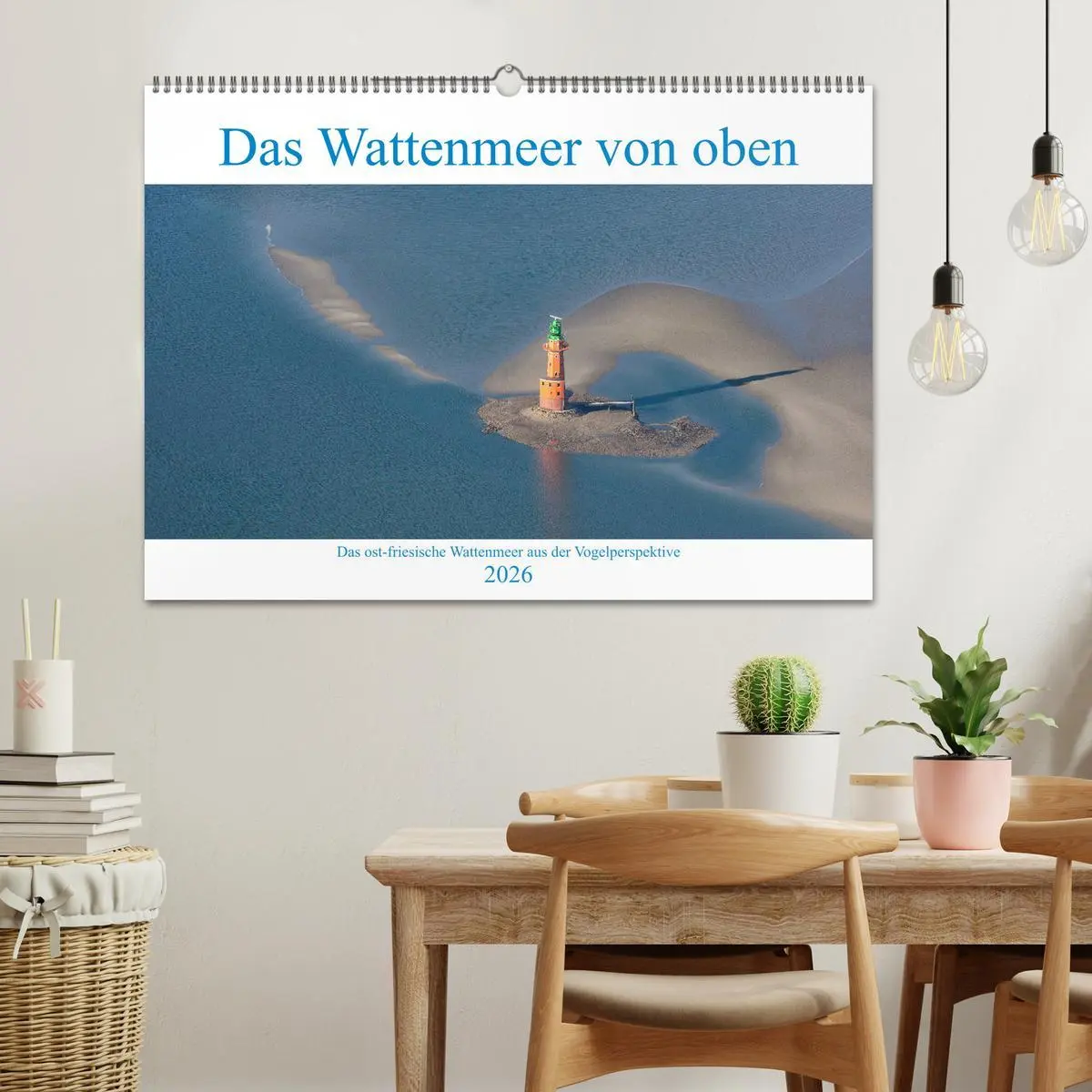 Bild: 9783457895115 | Das Wattenmeer von oben (Wandkalender 2026 DIN A2 quer), CALVENDO...