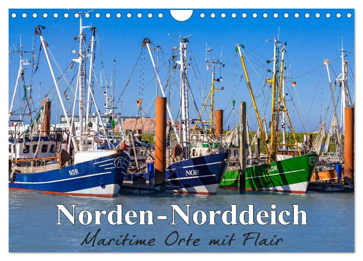 Cover: 9783457965115 | Norden-Norddeich. Maritime Orte mit Flair (Wandkalender 2026 DIN A4...