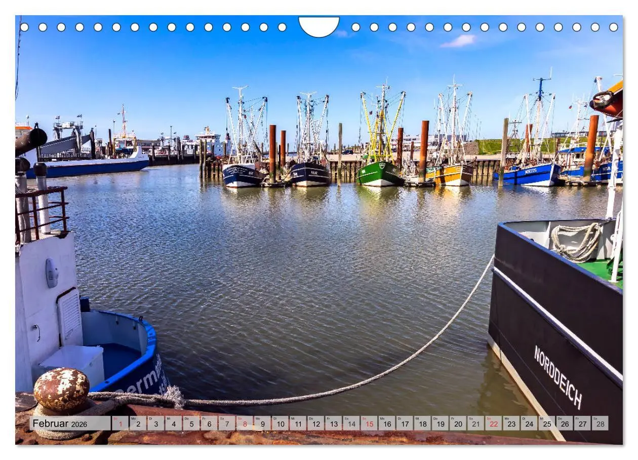 Bild: 9783457965115 | Norden-Norddeich. Maritime Orte mit Flair (Wandkalender 2026 DIN A4...