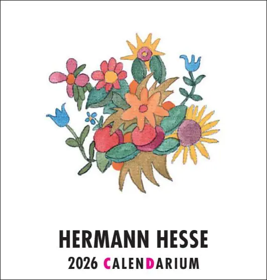 Cover: 9783458645115 | Hermann Hesse CalenDarium 2026 | Hermann Hesse | Kalender | 28 S.