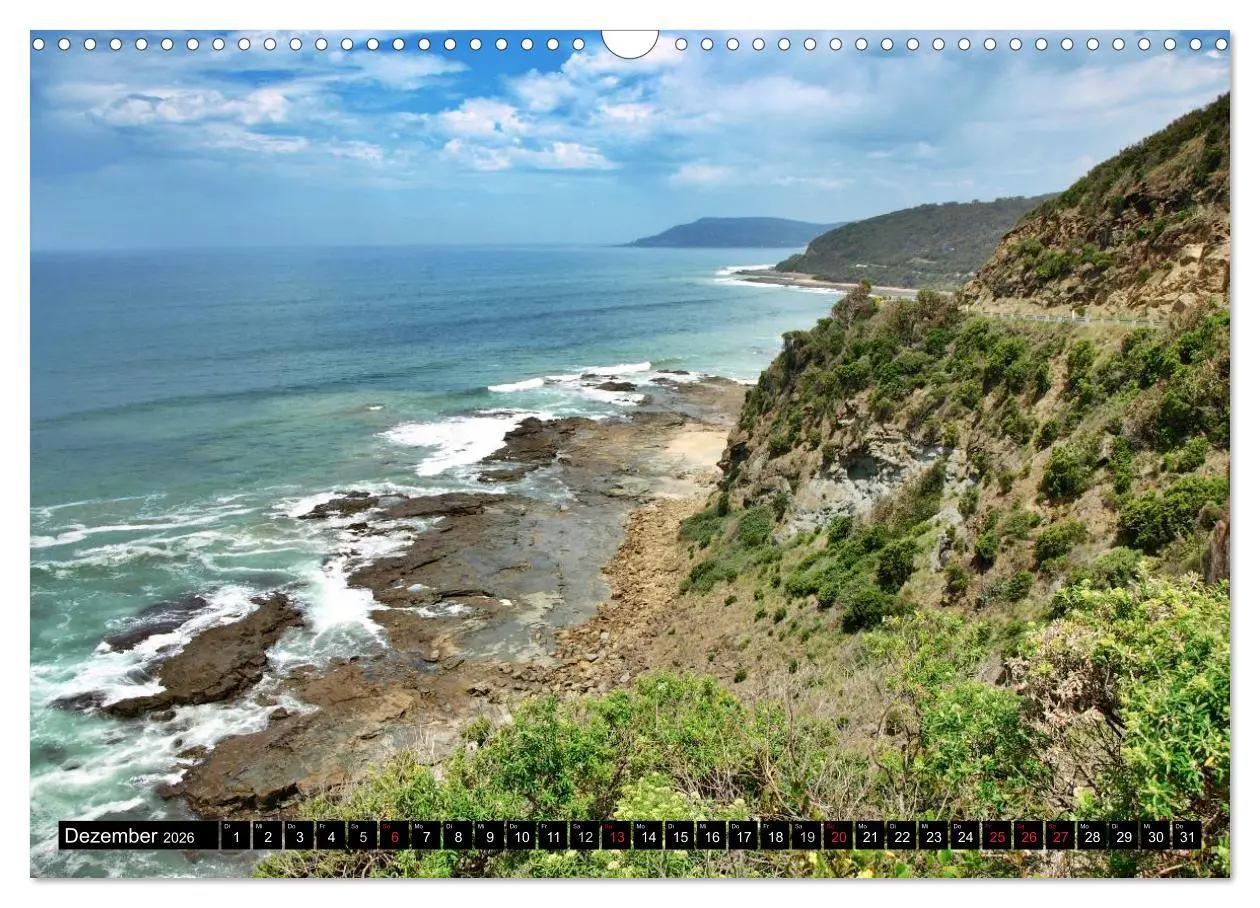 Bild: 9783516055115 | Australien - Die Great Ocean Road (Wandkalender 2026 DIN A3 quer),...