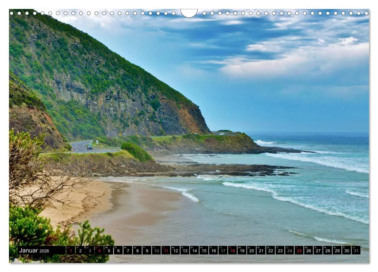 Bild: 9783516055115 | Australien - Die Great Ocean Road (Wandkalender 2026 DIN A3 quer),...
