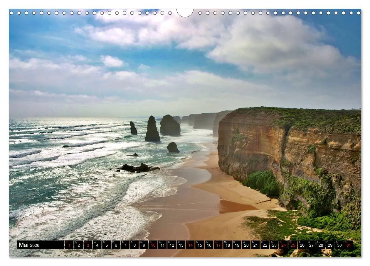 Bild: 9783516055115 | Australien - Die Great Ocean Road (Wandkalender 2026 DIN A3 quer),...