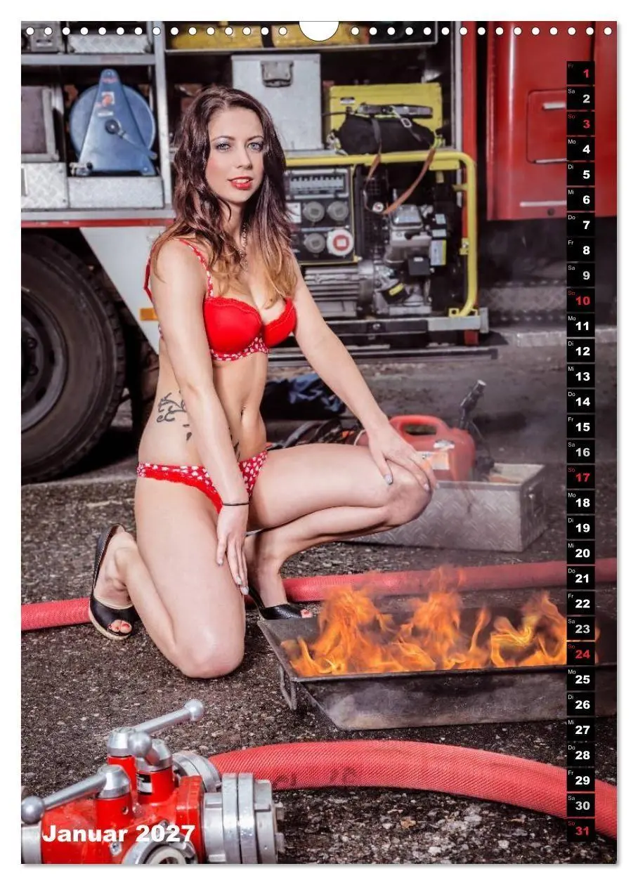 Bild: 9783594105115 | Feuerwehrkalender 2027 (Wandkalender 2027 DIN A3 hoch), CALVENDO...
