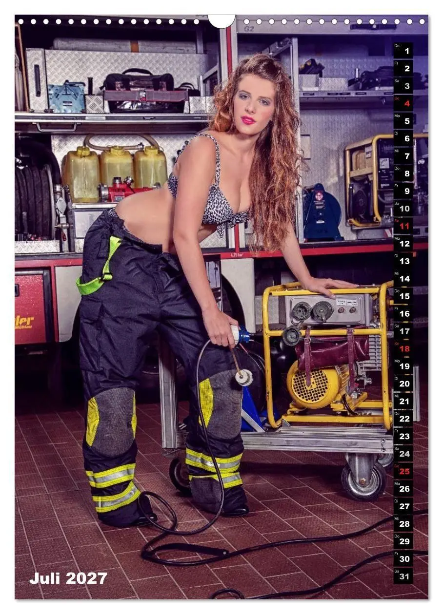 Bild: 9783594105115 | Feuerwehrkalender 2027 (Wandkalender 2027 DIN A3 hoch), CALVENDO...