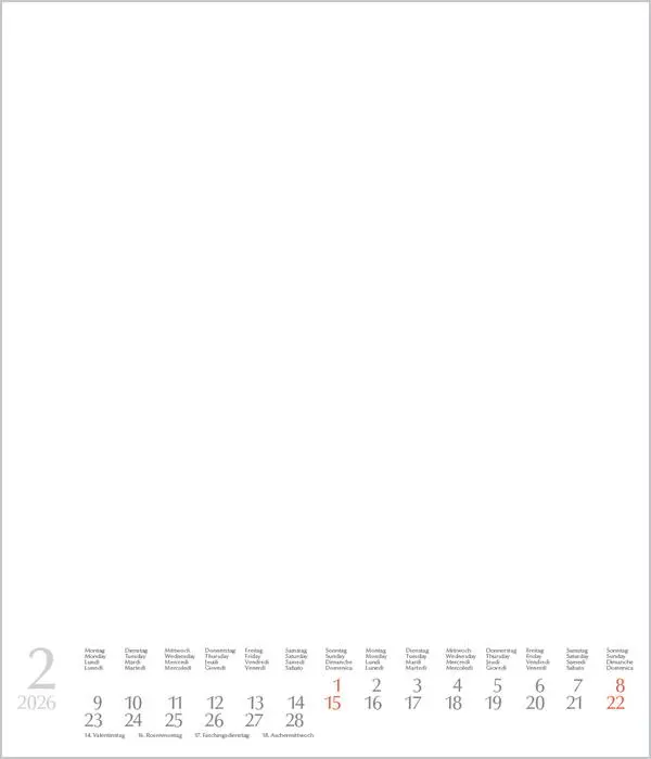 Bild: 9783731885115 | Foto-Malen-Basteln Bastelkalender weiß groß 2026 | Verlag Korsch