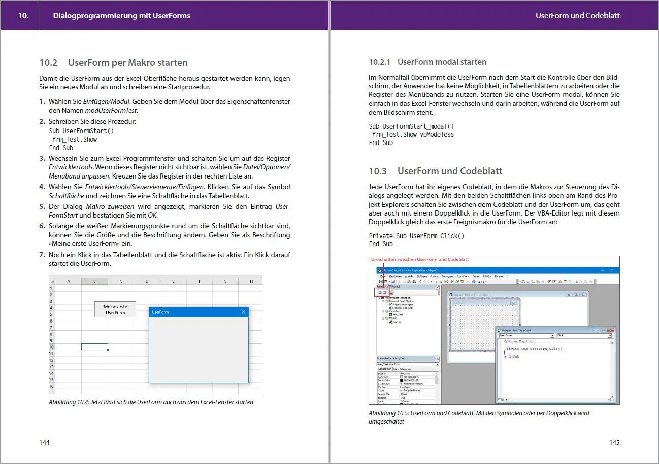 Bild: 9783959825115 | Excel VBA-Programmierung Makro-Programmierung für Microsoft 365,...
