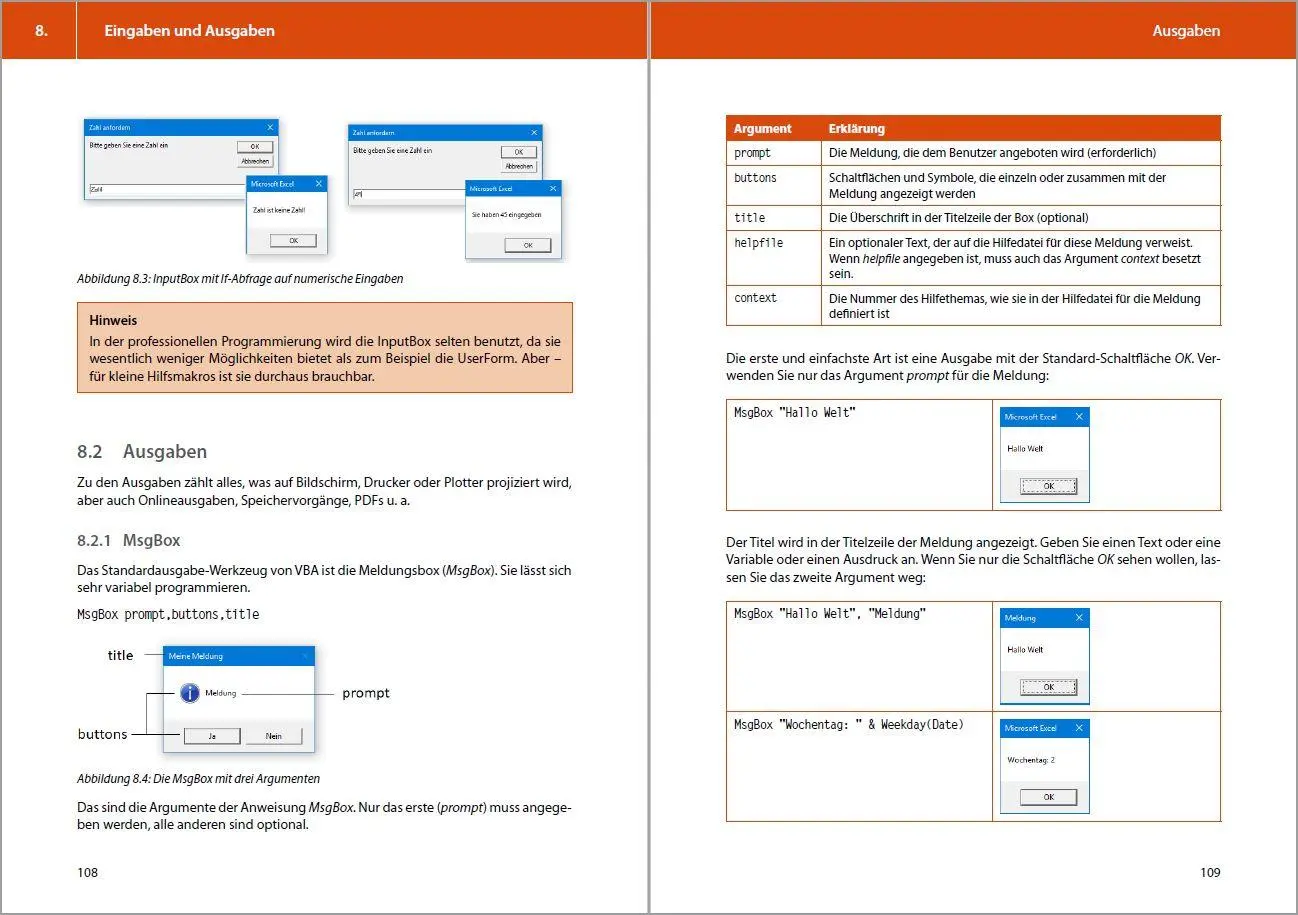 Bild: 9783959825115 | Excel VBA-Programmierung Makro-Programmierung für Microsoft 365,...
