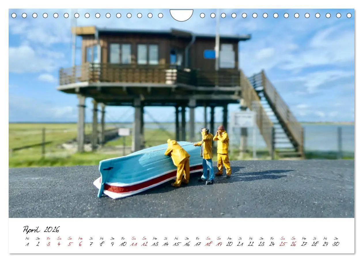 Bild: 9783457575215 | Wangerooge anders erleben (Wandkalender 2026 DIN A4 quer), CALVENDO...
