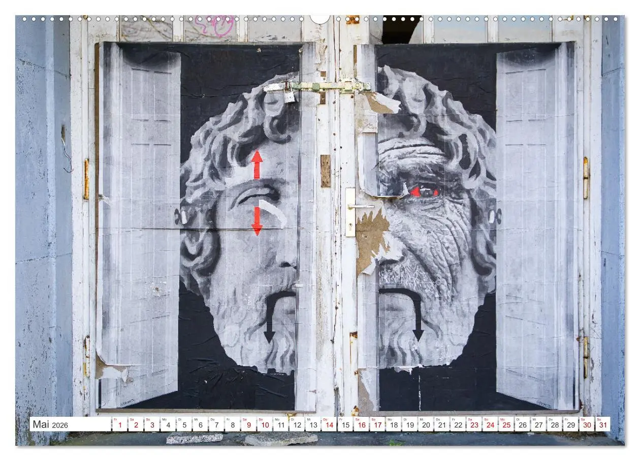 Bild: 9783457645215 | Graffiti: Die Kunst der Straße (Wandkalender 2026 DIN A2 quer),...
