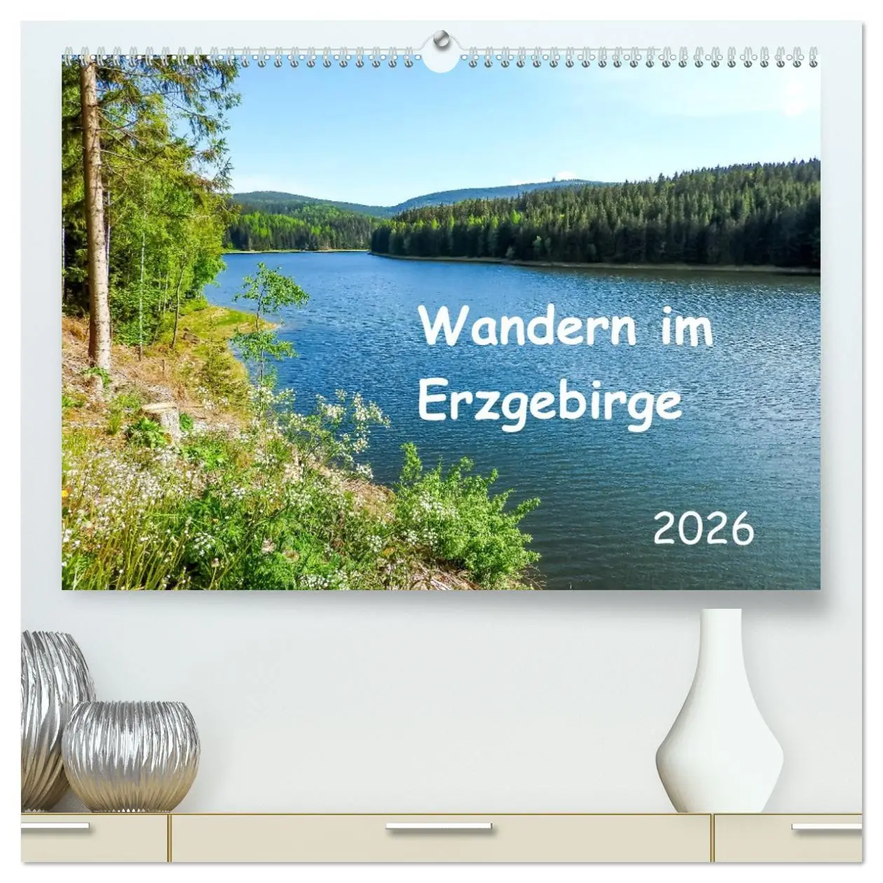 Cover: 9783457715215 | Wandern im Erzgebirge (hochwertiger Premium Wandkalender 2026 DIN...