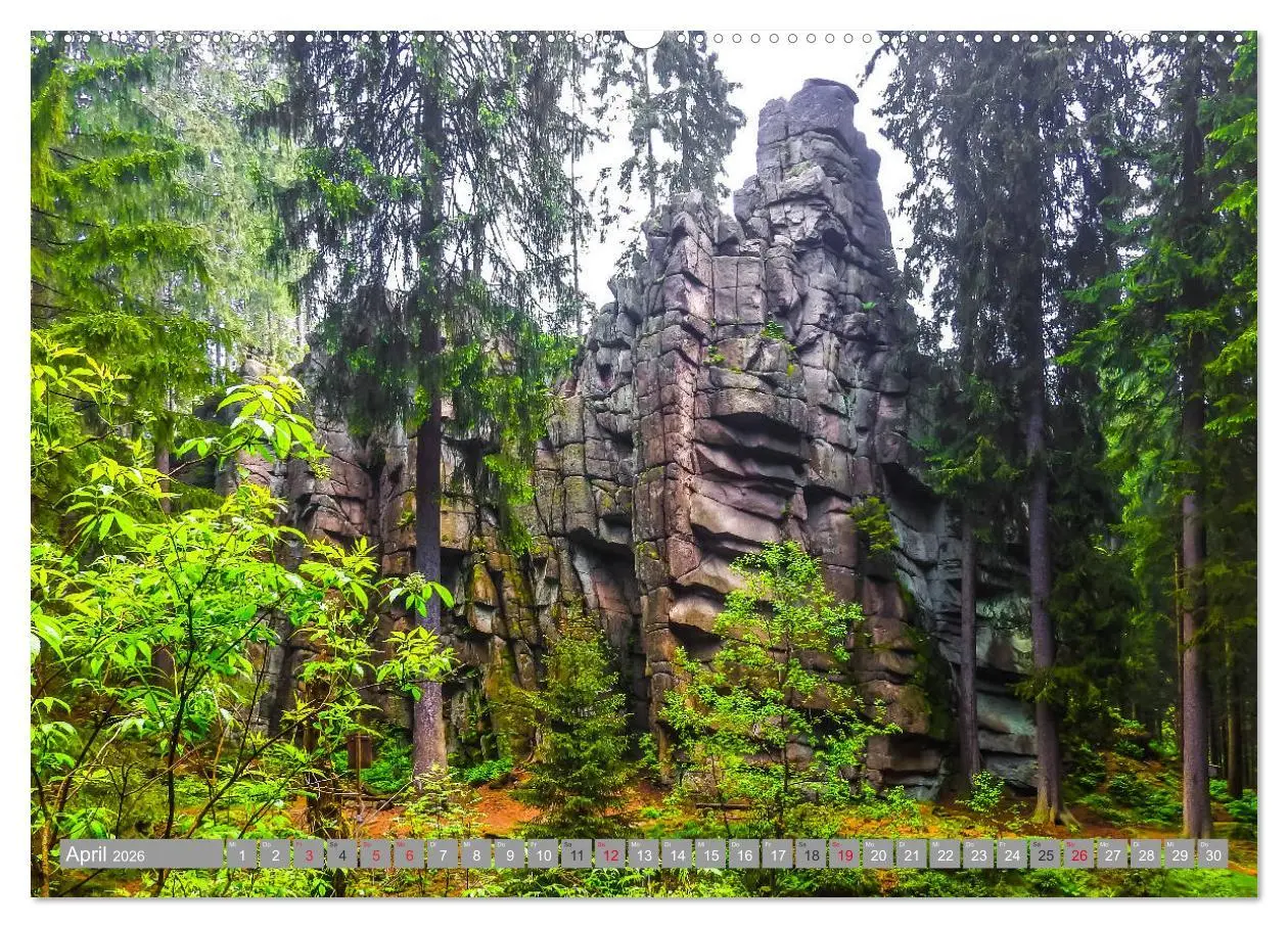 Bild: 9783457715215 | Wandern im Erzgebirge (hochwertiger Premium Wandkalender 2026 DIN...