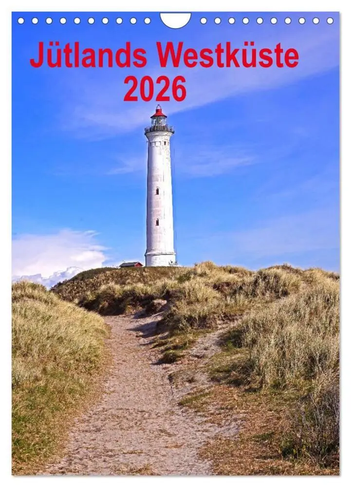 Cover: 9783516425215 | Jütlands Westküste 2026 (Wandkalender 2026 DIN A4 hoch), CALVENDO...