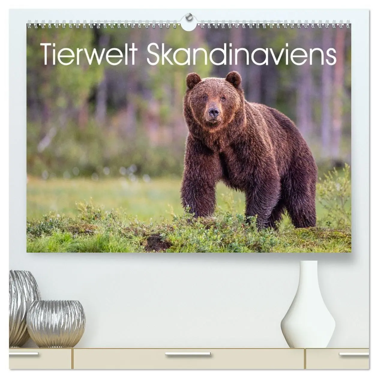 Cover: 9783516665215 | Tierwelt Skandinaviens (hochwertiger Premium Wandkalender 2026 DIN...