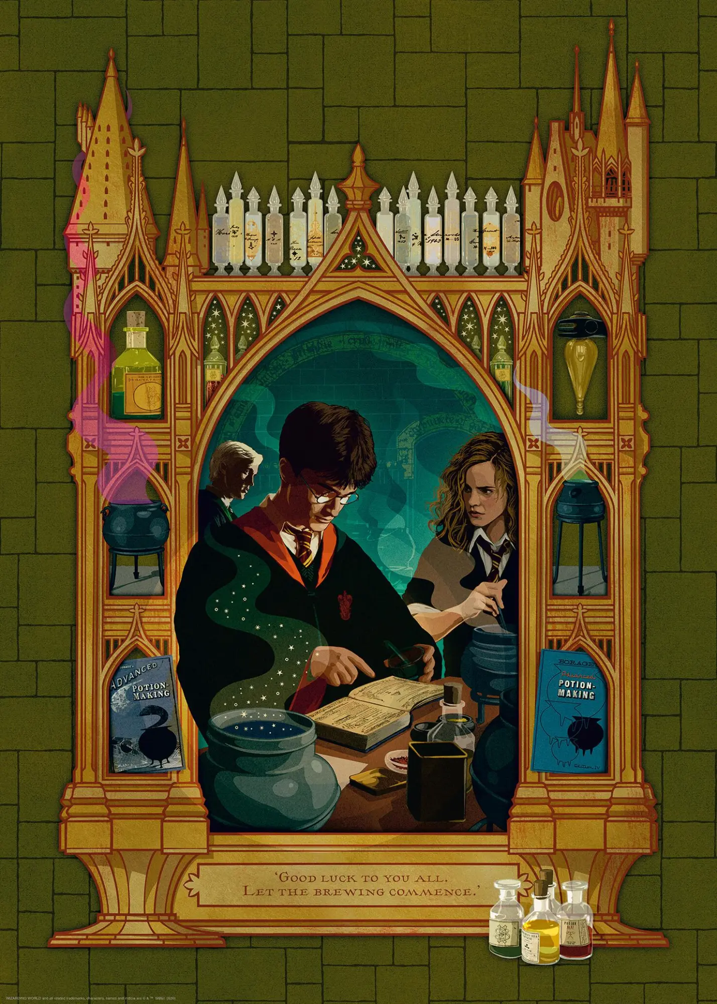 Cover: 4005555005315 | Erwachsenenpuzzle 1000 Teile - Harry Potter und der Halbblutprinz