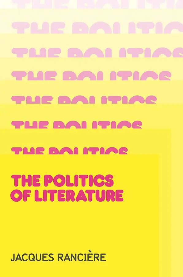 Cover: 9780745645315 | Politics of Literature | Jacques Rancière | Taschenbuch | Englisch