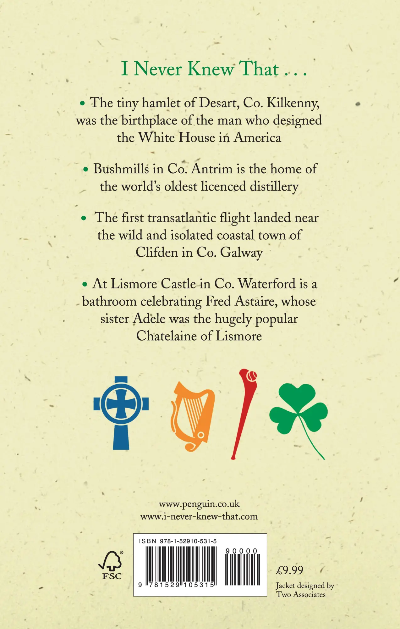 Rückseite: 9781529105315 | I Never Knew That About Ireland | Christopher Winn | Taschenbuch