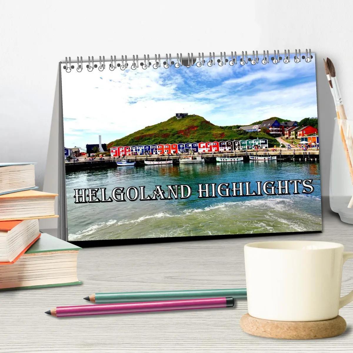 Bild: 9783457255315 | Helgoland Highlights (Tischkalender 2026 DIN A5 quer), CALVENDO...