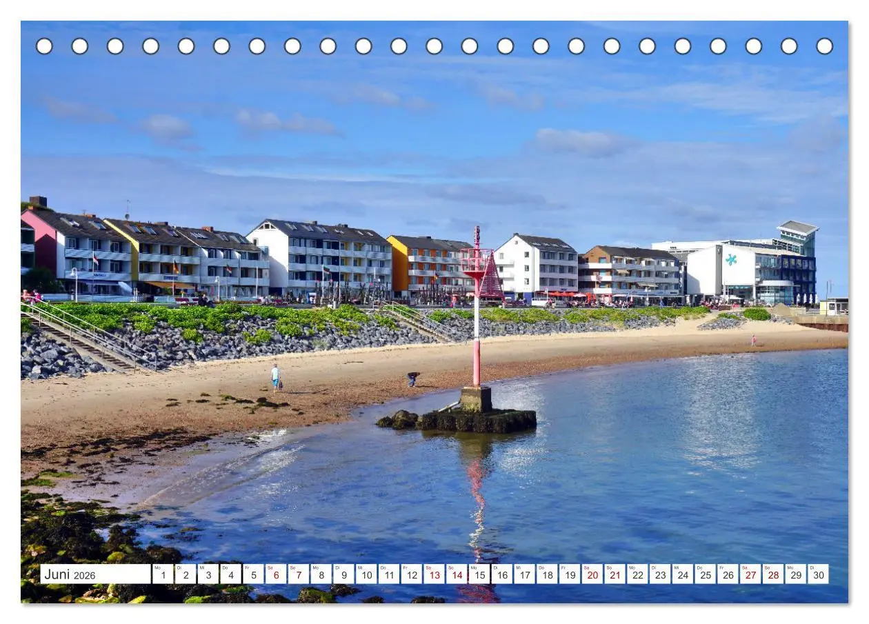 Bild: 9783457255315 | Helgoland Highlights (Tischkalender 2026 DIN A5 quer), CALVENDO...