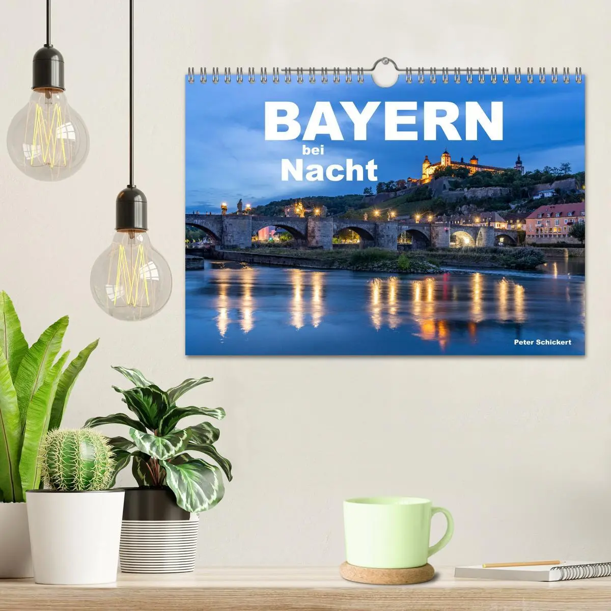Bild: 9783457635315 | Bayern bei Nacht (Wandkalender 2026 DIN A4 quer), CALVENDO...
