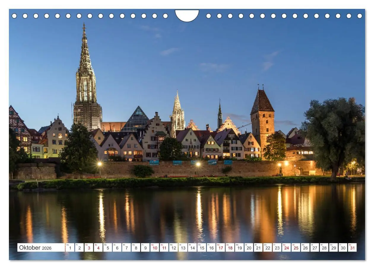 Bild: 9783457635315 | Bayern bei Nacht (Wandkalender 2026 DIN A4 quer), CALVENDO...