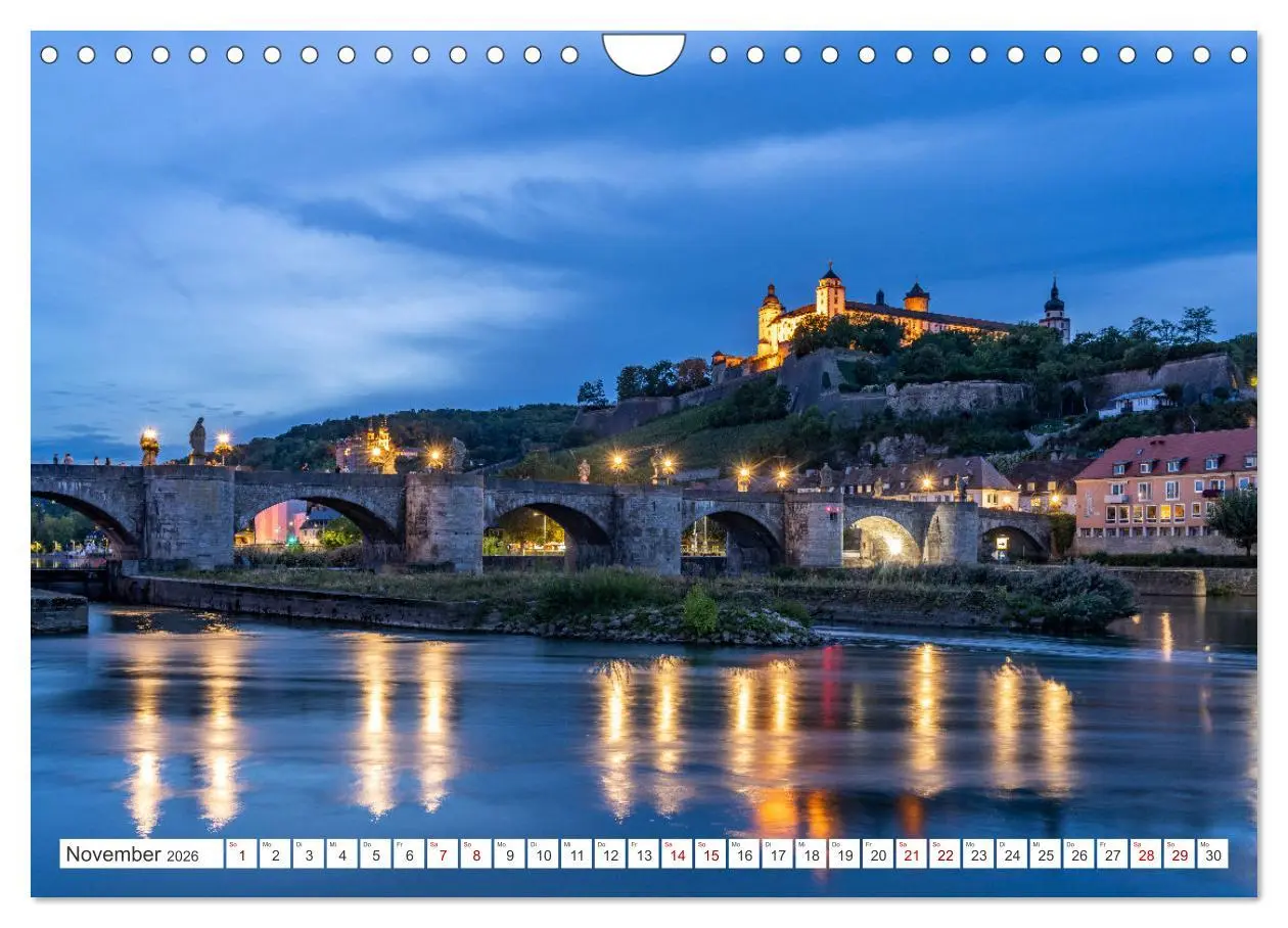 Bild: 9783457635315 | Bayern bei Nacht (Wandkalender 2026 DIN A4 quer), CALVENDO...