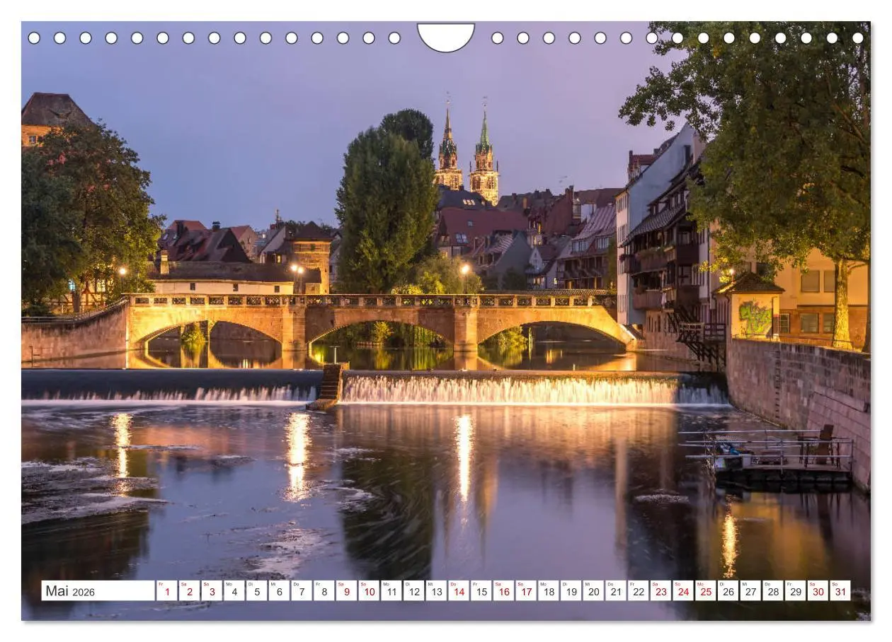 Bild: 9783457635315 | Bayern bei Nacht (Wandkalender 2026 DIN A4 quer), CALVENDO...