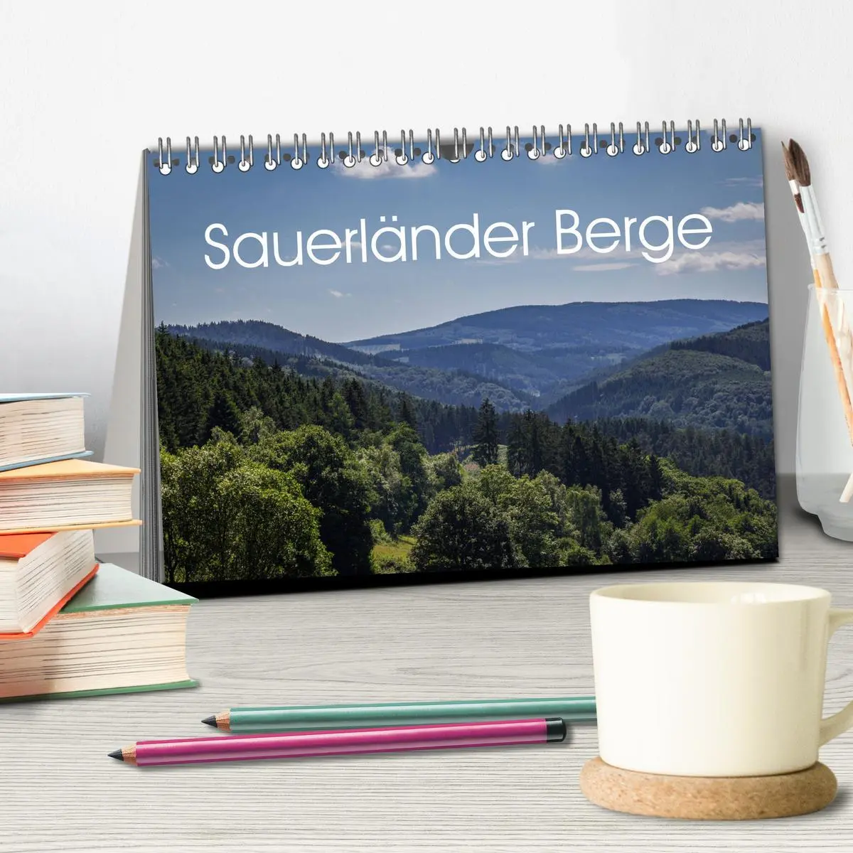 Bild: 9783457875315 | Sauerländer Berge (Tischkalender 2026 DIN A5 quer), CALVENDO...
