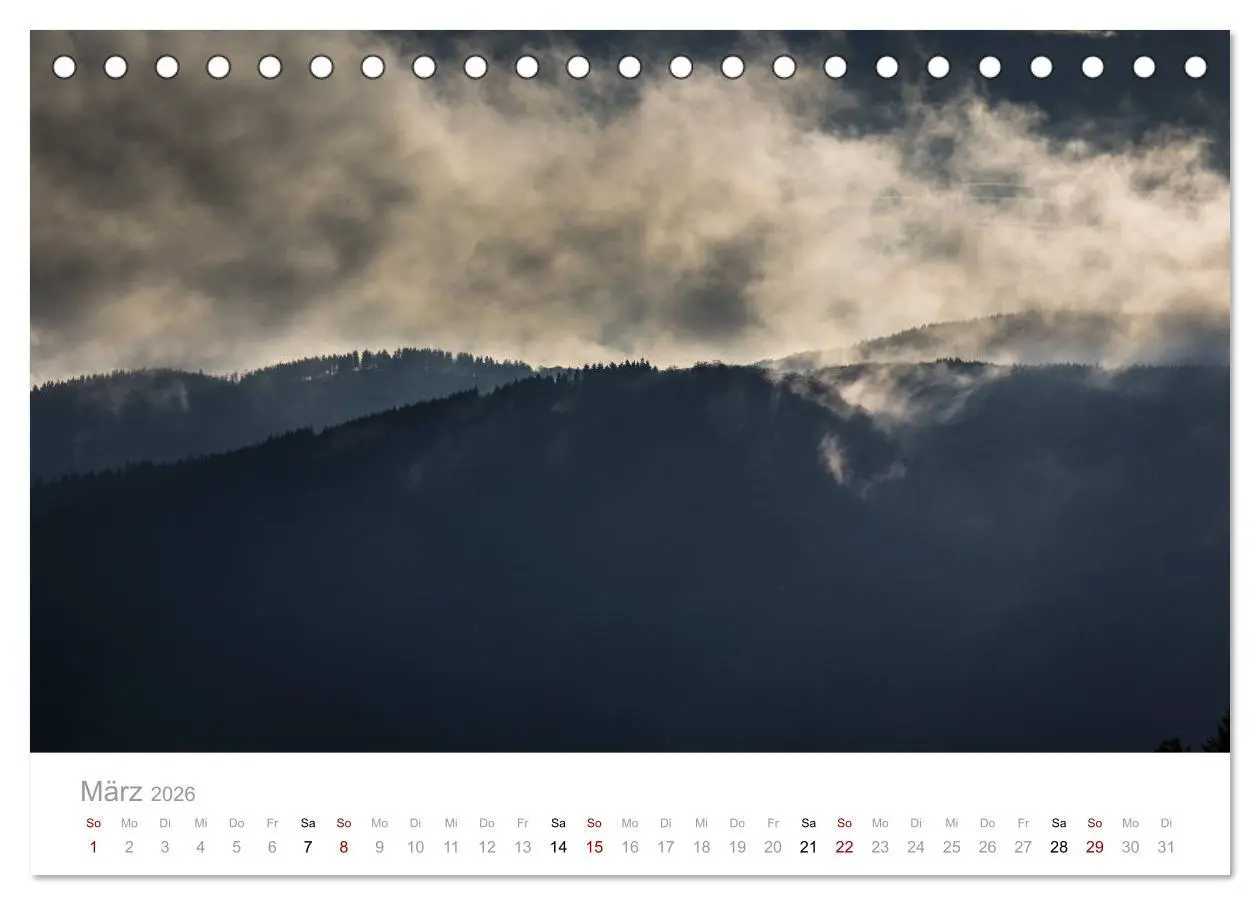 Bild: 9783457875315 | Sauerländer Berge (Tischkalender 2026 DIN A5 quer), CALVENDO...