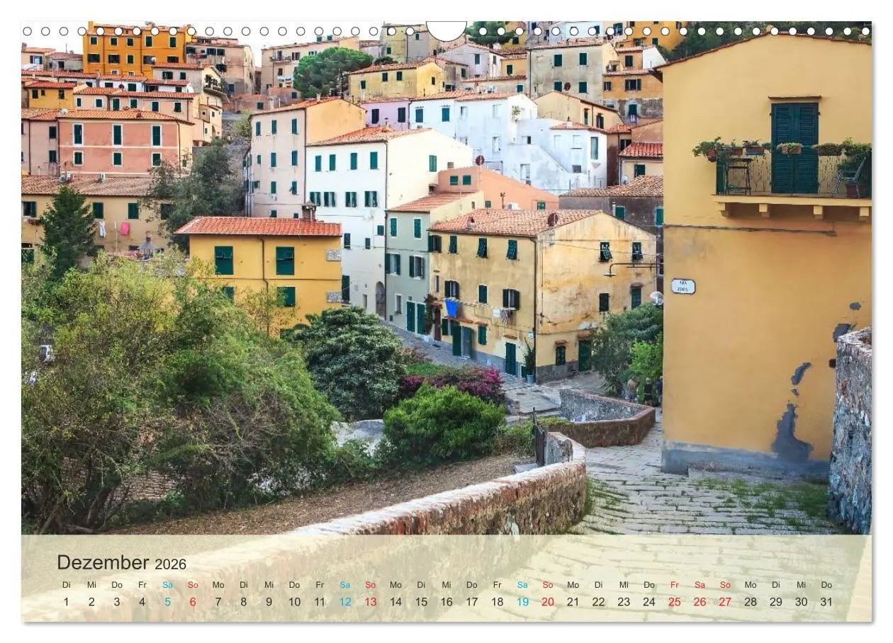 Bild: 9783457945315 | Elba - die Insel im Mittelmeer (Wandkalender 2026 DIN A3 quer),...
