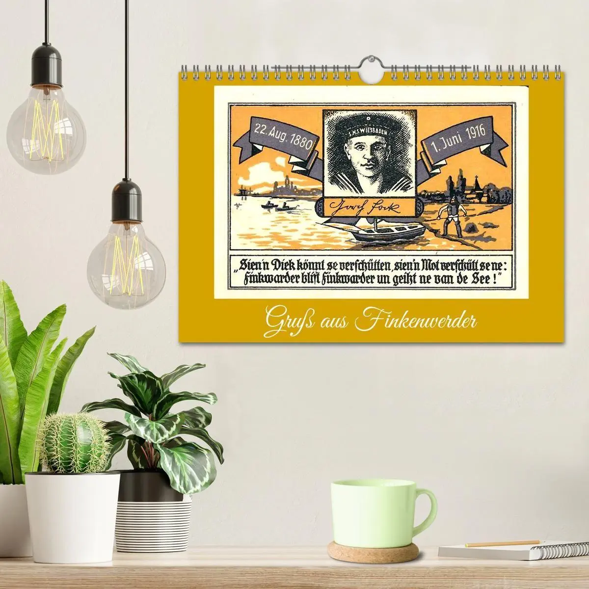 Bild: 9783516965315 | Gruß aus Finkenwerder (Wandkalender 2027 DIN A4 quer), CALVENDO...