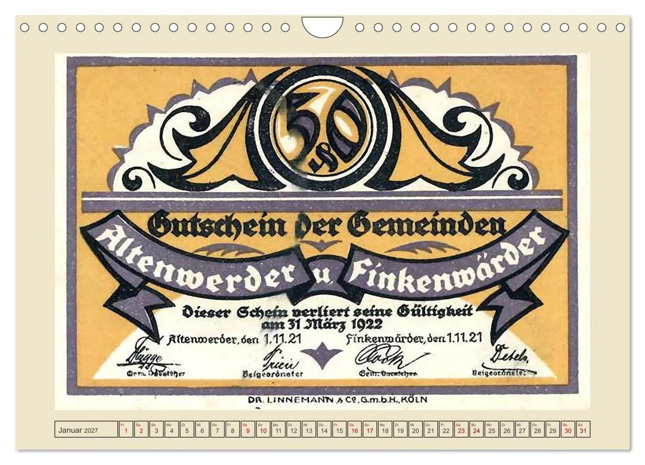Bild: 9783516965315 | Gruß aus Finkenwerder (Wandkalender 2027 DIN A4 quer), CALVENDO...