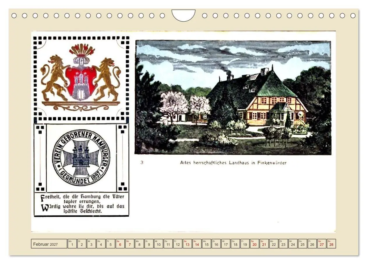 Bild: 9783516965315 | Gruß aus Finkenwerder (Wandkalender 2027 DIN A4 quer), CALVENDO...
