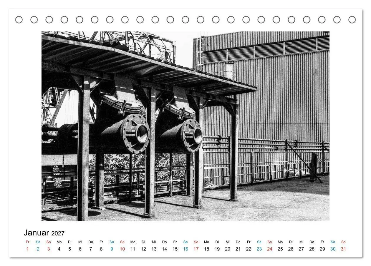 Bild: 9783569675315 | Die große Stille - Industriekultur im Revier (Tischkalender 2027...