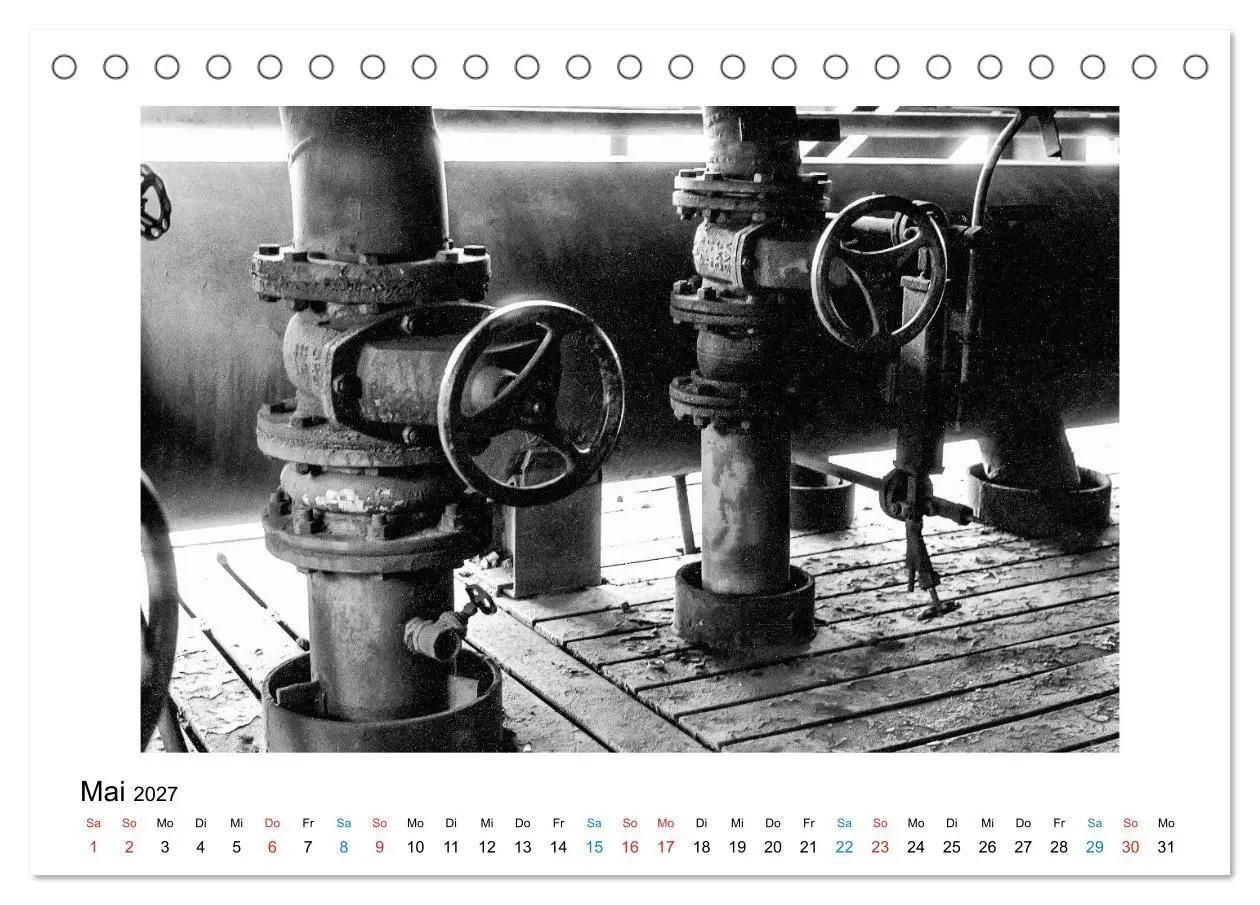 Bild: 9783569675315 | Die große Stille - Industriekultur im Revier (Tischkalender 2027...