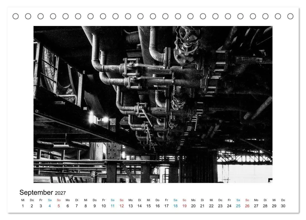 Bild: 9783569675315 | Die große Stille - Industriekultur im Revier (Tischkalender 2027...