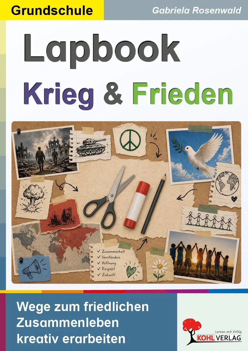 Cover: 9783692575315 | Lapbook Krieg und Frieden | Gabriela Rosenwald | Taschenbuch | 36 S.