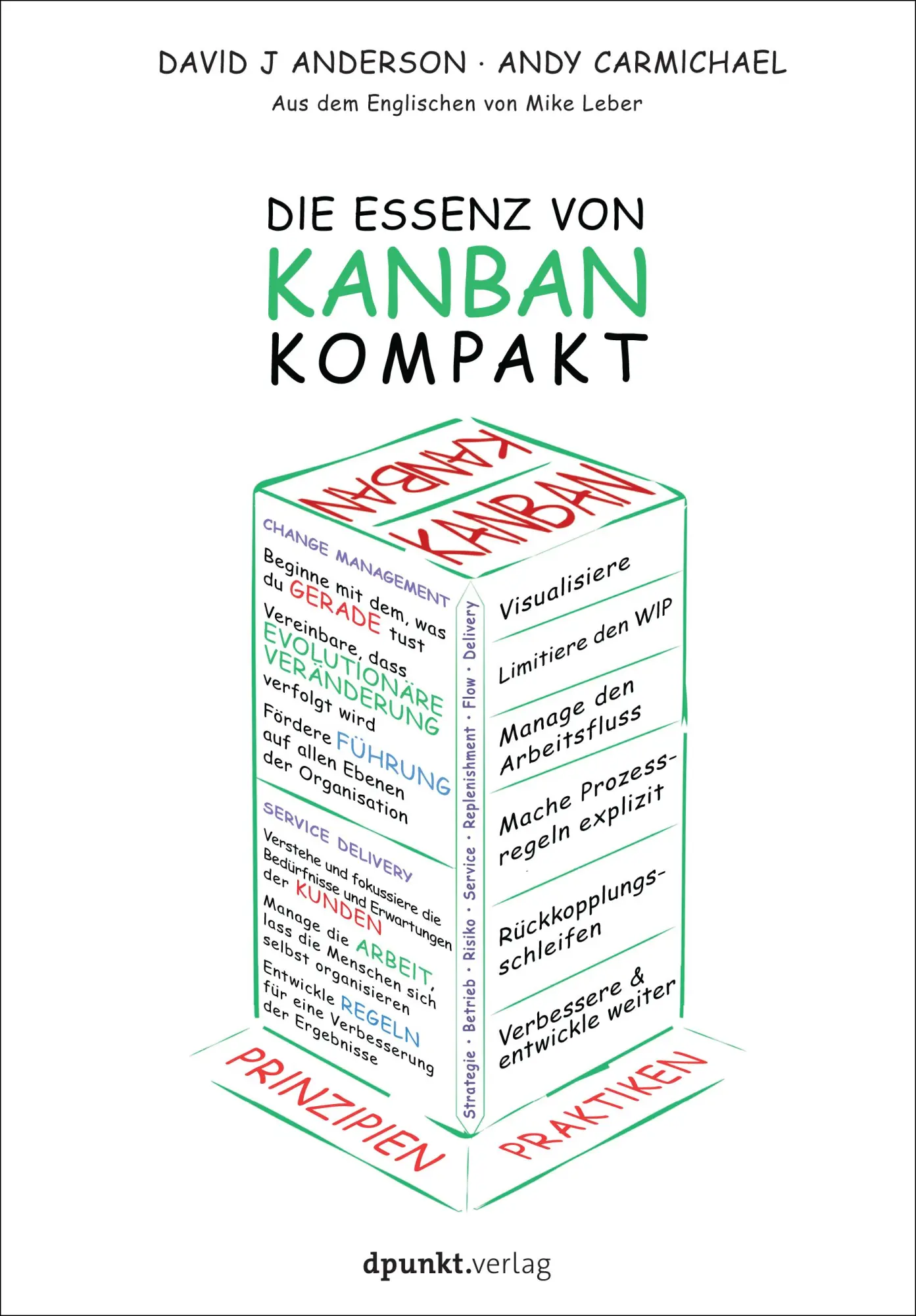 Cover: 9783864905315 | Die Essenz von Kanban - kompakt | David J. Anderson (u. a.) | Buch