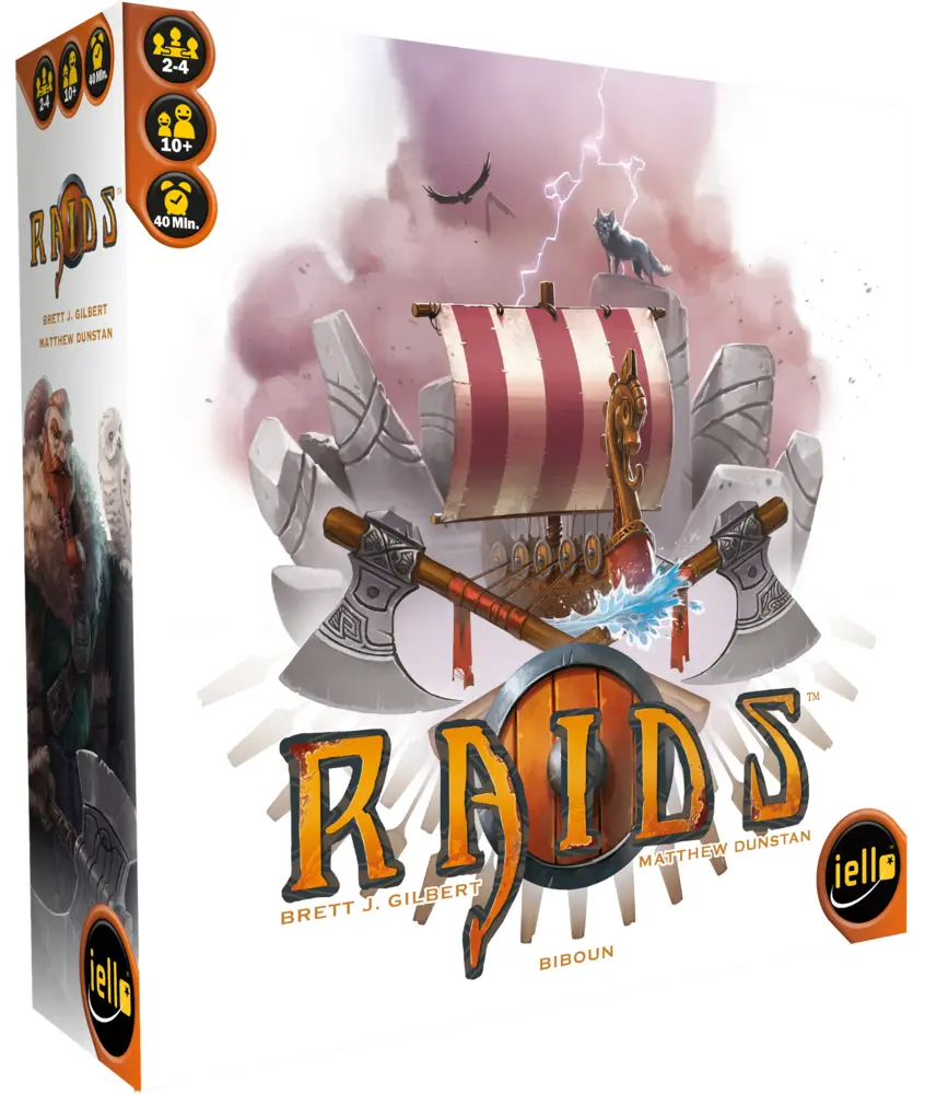 Cover: 3760175515415 | Raids (Spiel) | Brett J. Gilbert | Spiel | 515415 | 2018 | Huch