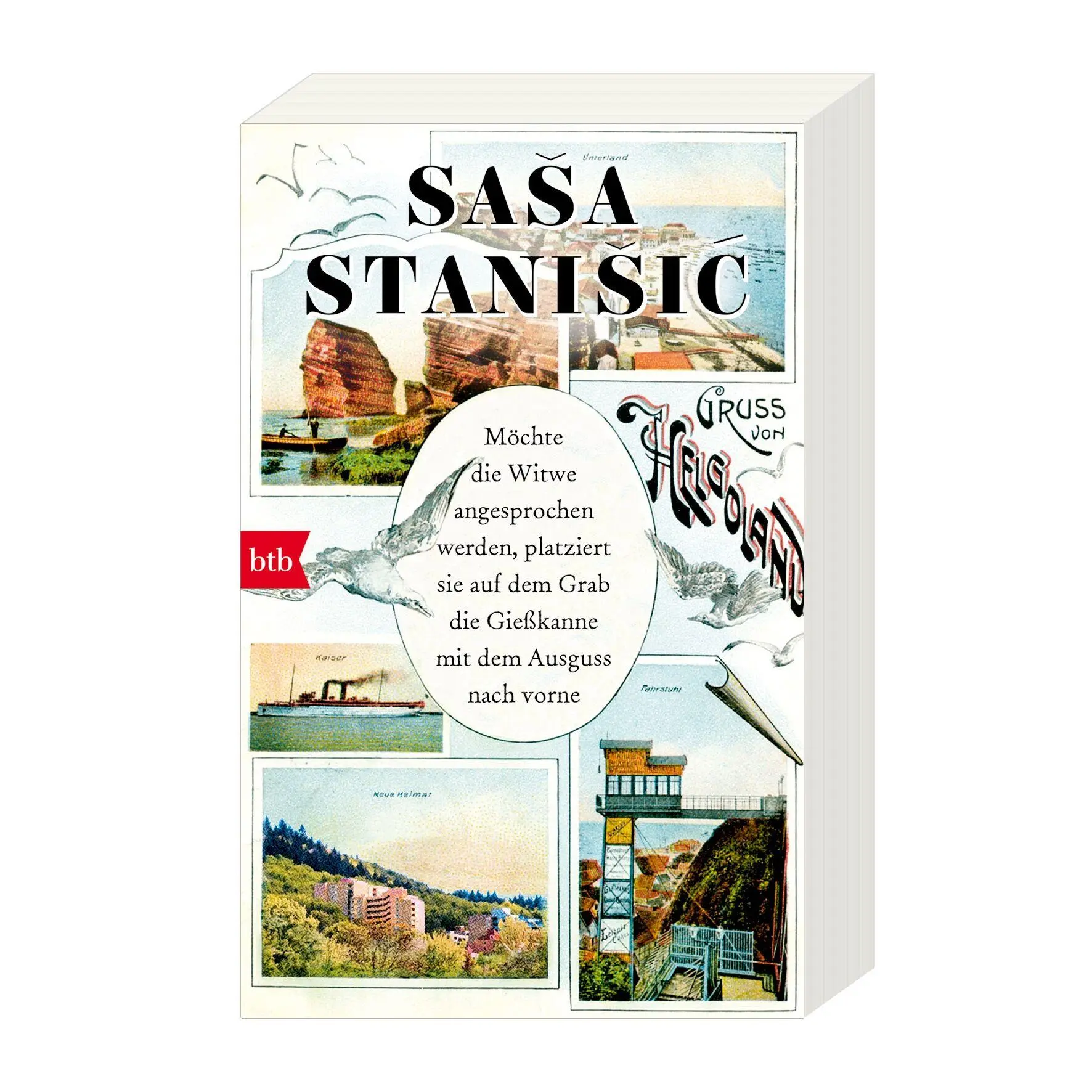 Bild: 9783442775415 | Möchte die Witwe angesprochen werden, platziert sie auf dem Grab...