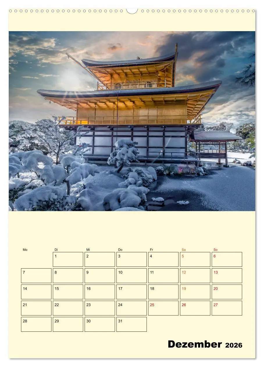 Bild: 9783516335415 | Japan - Hightech und viel Tradition (Wandkalender 2026 DIN A2...