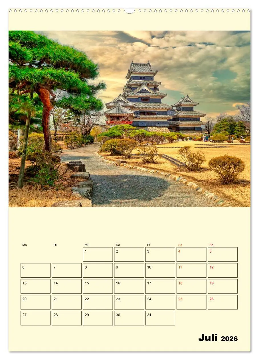 Bild: 9783516335415 | Japan - Hightech und viel Tradition (Wandkalender 2026 DIN A2...