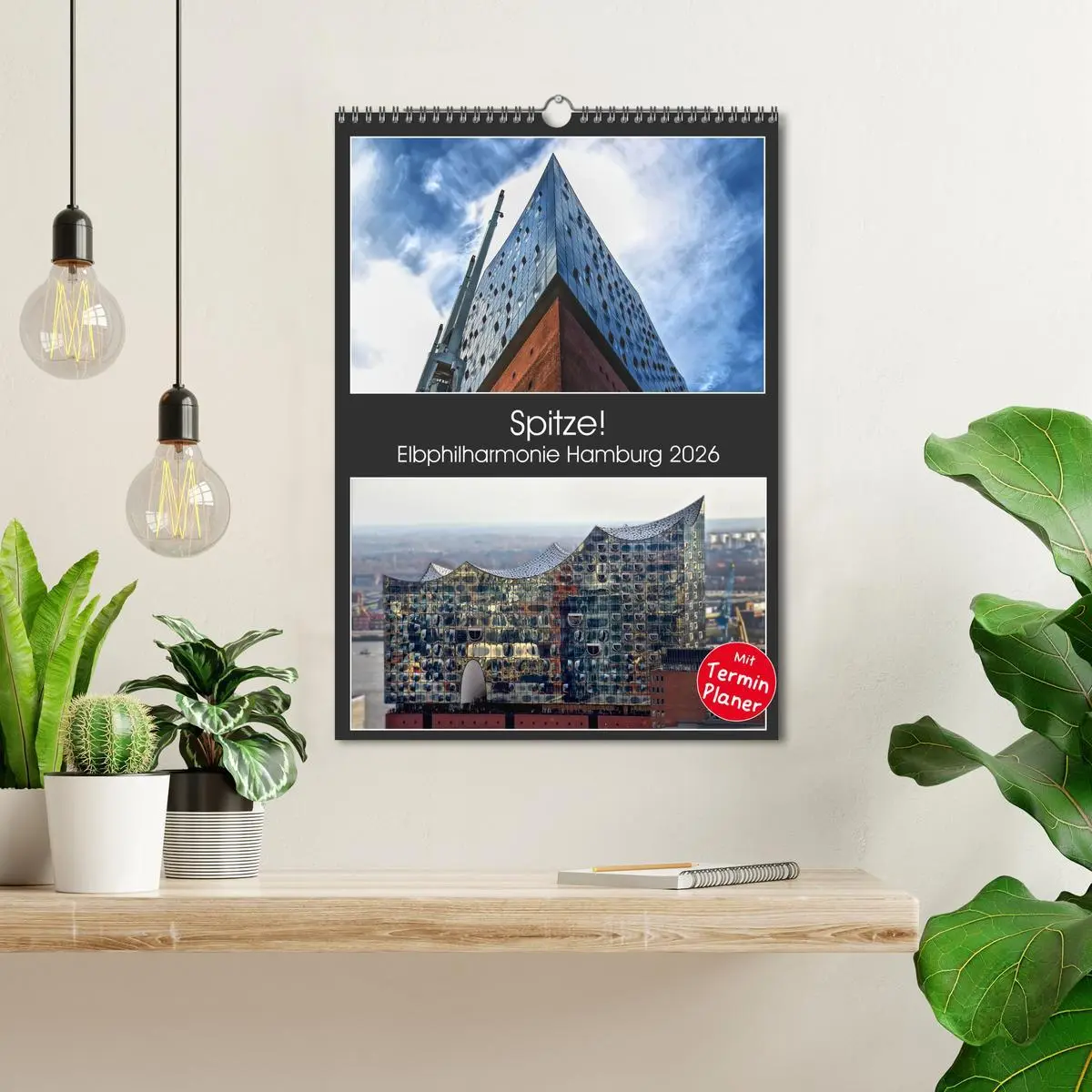 Bild: 9783516405415 | Spitze! Elbphilharmonie Hamburg 2026 (Wandkalender 2026 DIN A3...