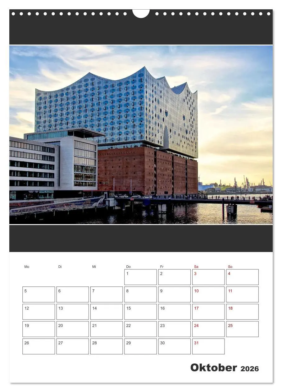 Bild: 9783516405415 | Spitze! Elbphilharmonie Hamburg 2026 (Wandkalender 2026 DIN A3...